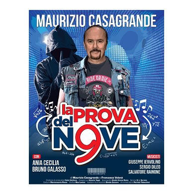 Locandina evento MAURIZIO CASAGRANDE IN LA PROVA DEL NOVE