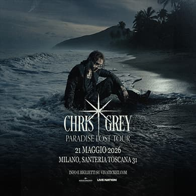 Locandina evento CHRIS GREY
