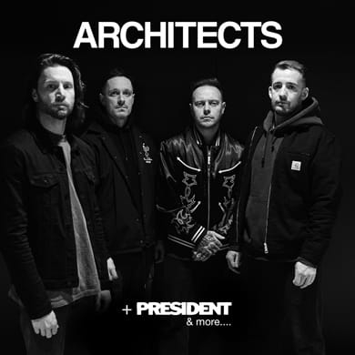 Locandina evento ARCHITECTS + PRESIDENT