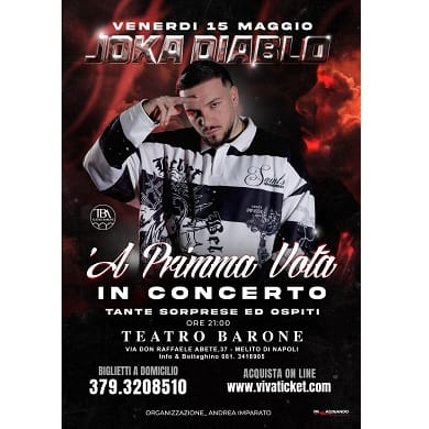Locandina evento JOKA DIABLO IN ''A PRIMMA VOTA'' IN CONCERTO