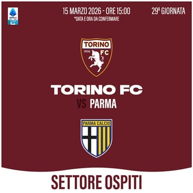 Immagine evento TORINO - PARMA | SETTORE OSPITI