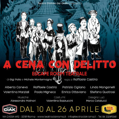 Immagine evento A CENA CON DELITTO