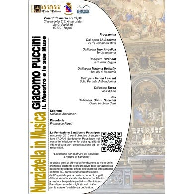 Immagine evento GIACOMO PUCCINI - IL MAESTRO E LE SUE MUSE