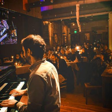 Locandina evento Laguna Libre Venezia: Live Jazz & Teatro a cena