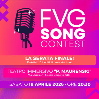Immagine evento SERATA FINALE DEL FVG SONG CONTEST 2026