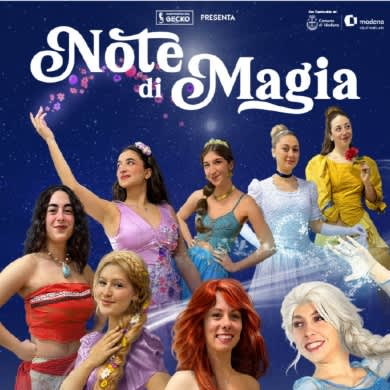 Locandina evento NOTE DI MAGIA
