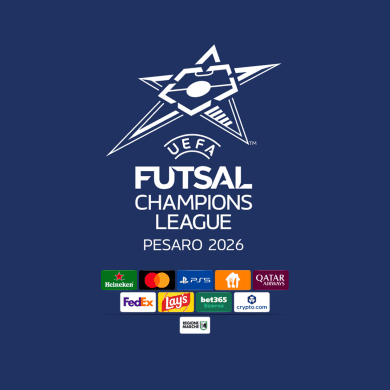 Immagine evento UEFA Futsal Champions League Finals Pesaro 2026 - TOURNAMENT PASS 8 -10 MAY